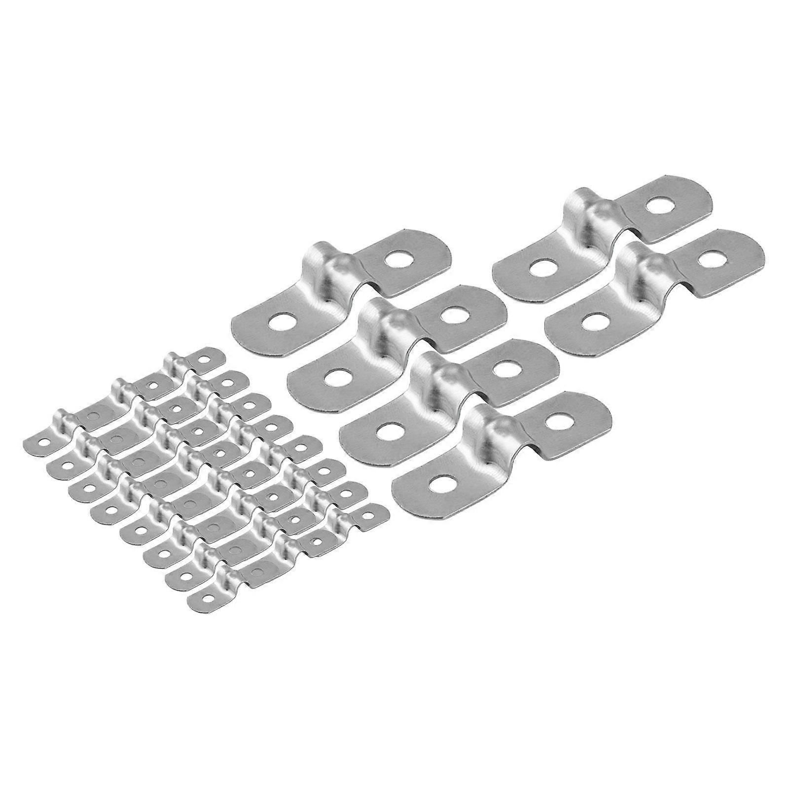 30x Conduit Clamps M5 for Fixing Pipe or Cable Tension Clips Conduit Straps