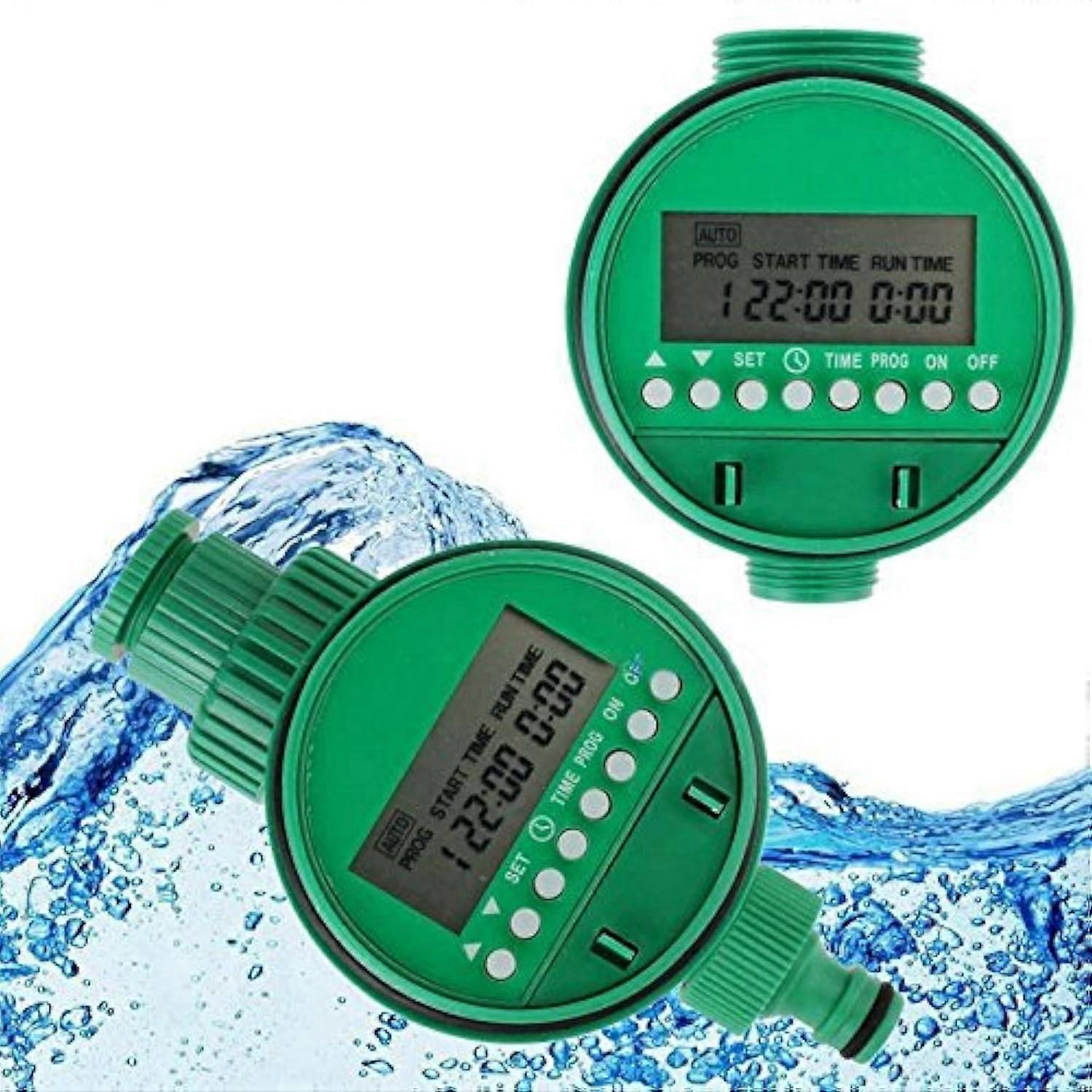 LCD Garden Irrigation TimerAutomatic Digital Electronic Home Water Controller Programs Watering Set Equipment Hose Timers