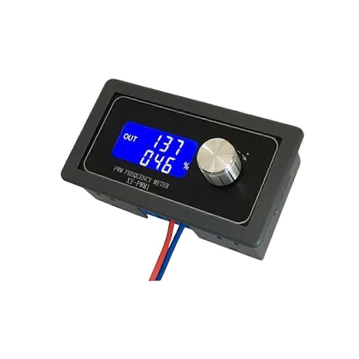 Signal Generator PWM Module with LCD Display, Adjustable Frequency 1Hz-150kHz, Duty Cycle Control, 3.3V-30V PWM Board