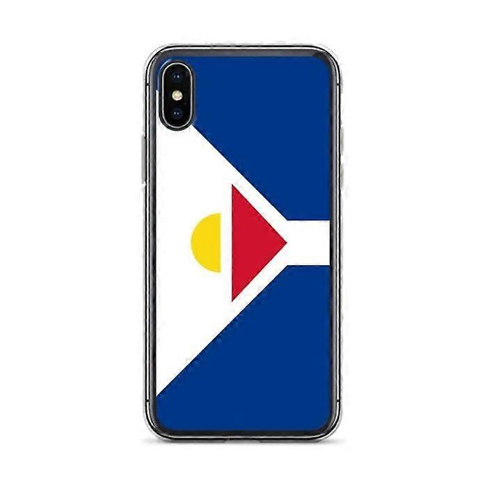 Saint Martin Flag Phone Case (French Antilles) - iPhone X