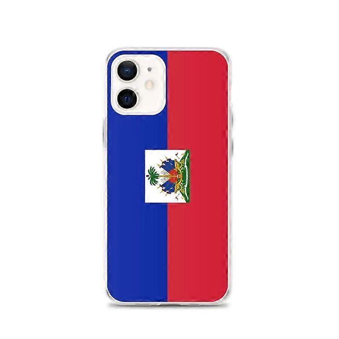 iPhone Case - PIXELFORMA - iPhone 12 - Haiti Flag - Soft Silicone - Full Protection