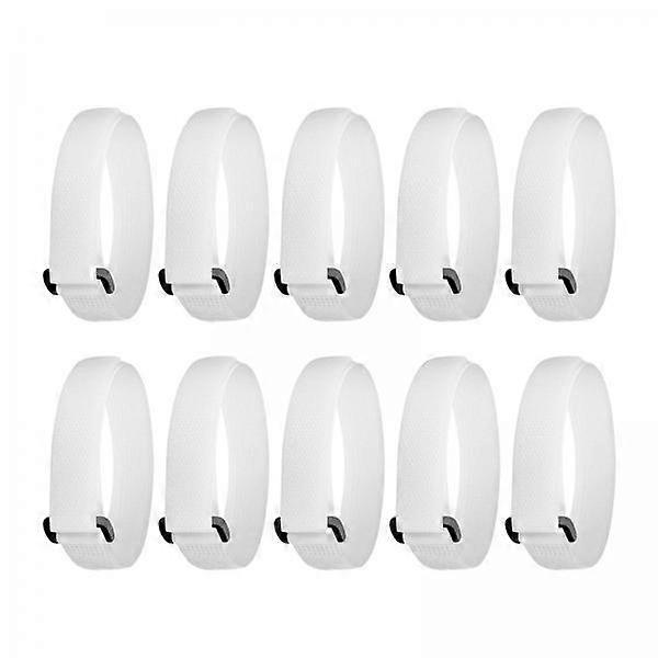 5x 10Pcs Football Net Fasteners, Sticky Strip Fastener Strips, Fixing Straps