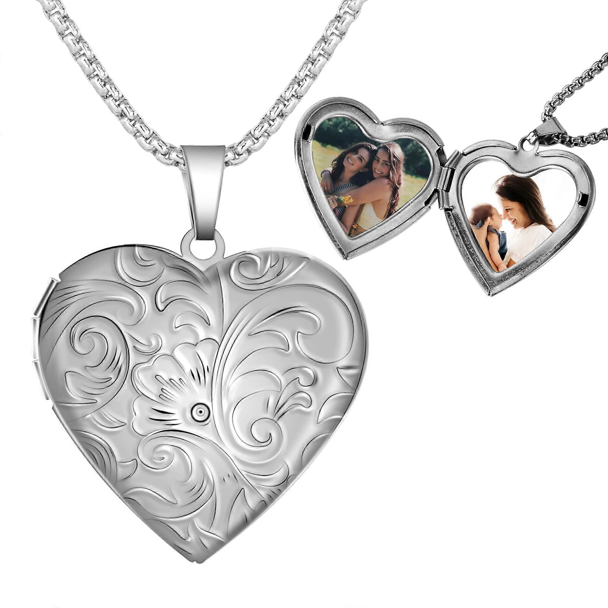 Memory Photo Lockets PhotoTextDaisy (Custom Flower)