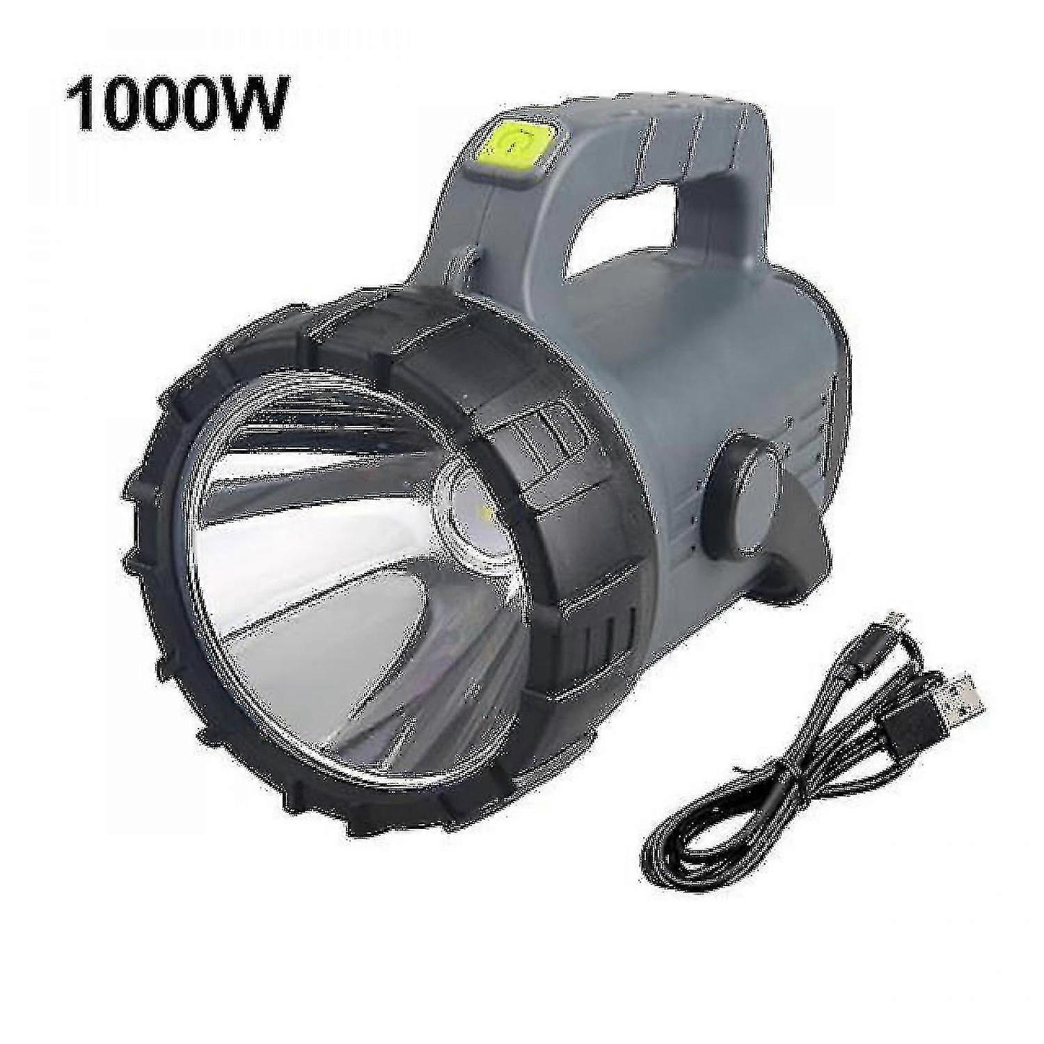 Usb Rechargeable Flashlight Charging Long Range 2000 Super Bright Multi Function(1000w)