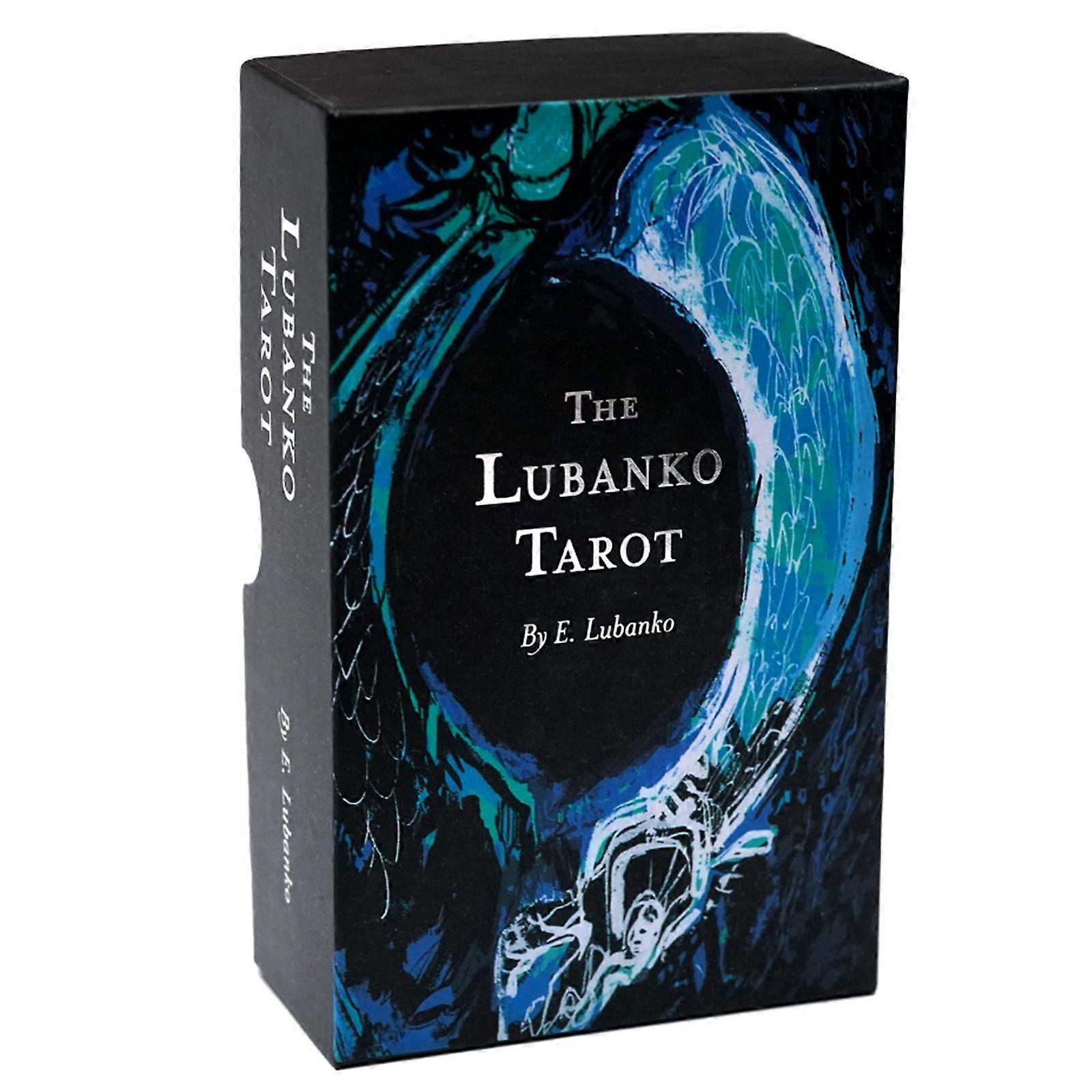 Lubanko Tarot Card Game Energizes Life Bring You Luck and Strength Entertainment Card-Game for Tarot Lover Beginner