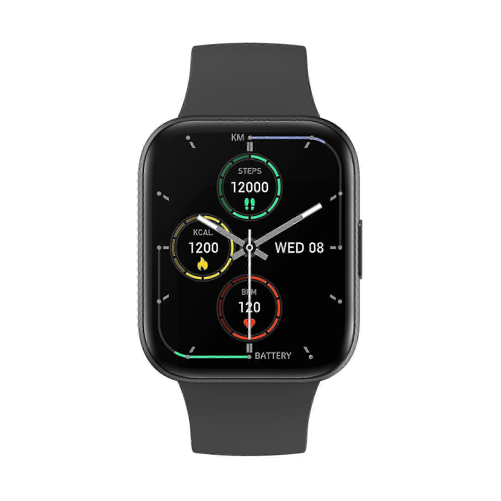 The New P25 Smart Watch 1.69 Inch Full Touch Screen Information Push Heart Rate Sleep Monitoring Sports Bracelet
