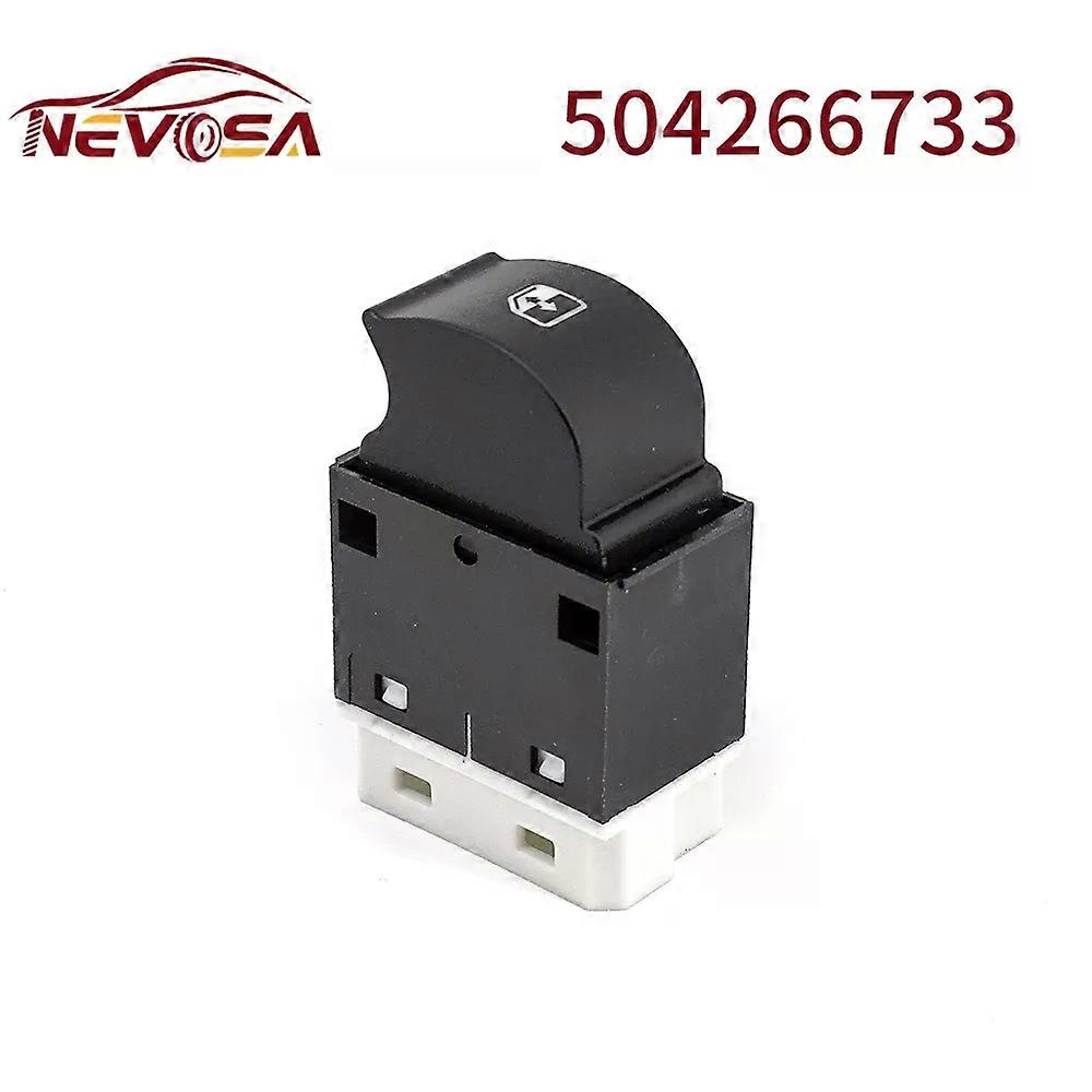 504266734 Power Master Window Switch GLass Lifter Control Switch Button compatible for IVECO Car Accessories 6PINS