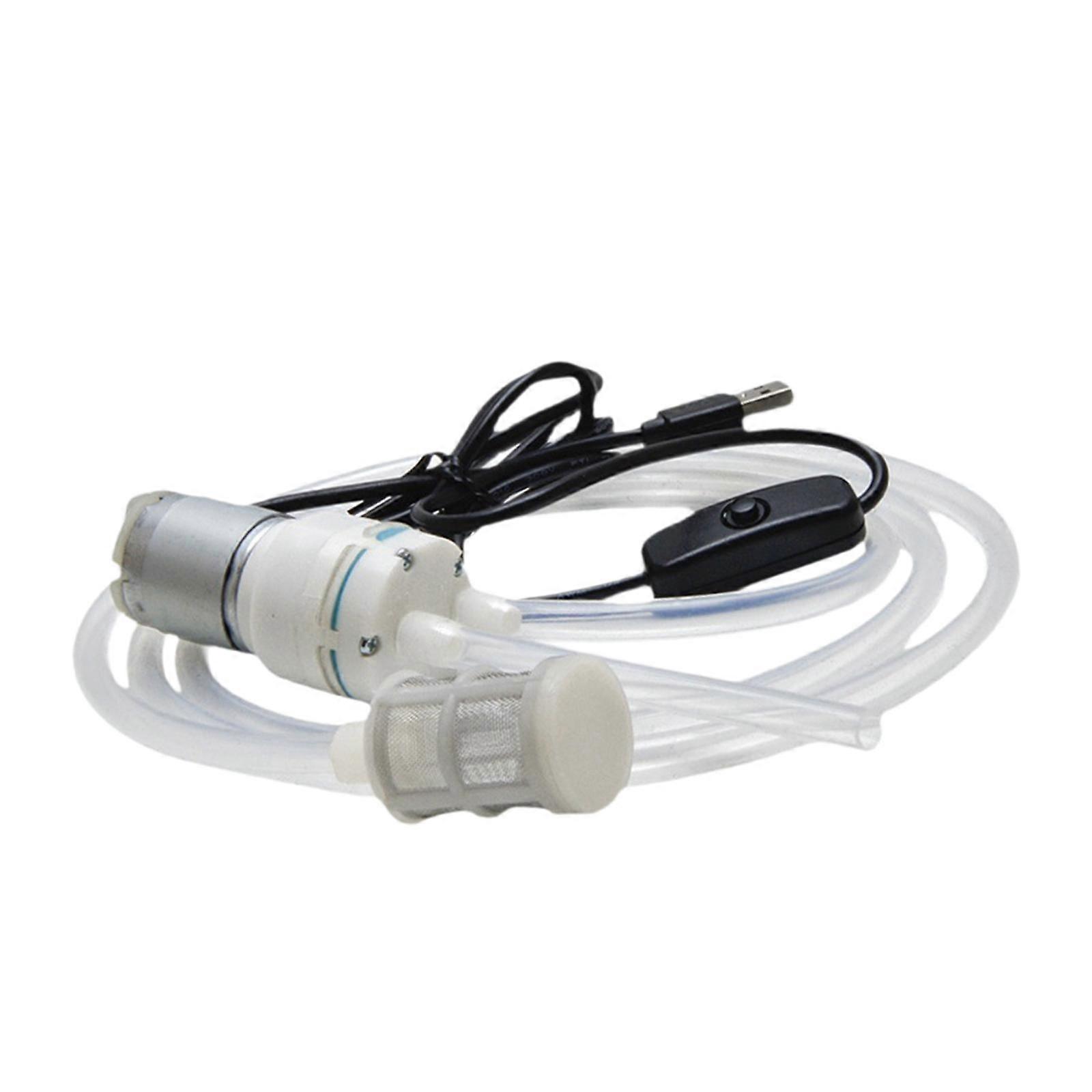 USB Electric Self Priming Pump,Wine Transfer Pump,Multipurpose,Low Noise for