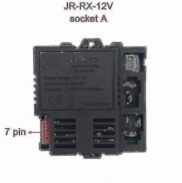 12V Bluetooth Remote Control Receiver with Smooth Start for Kids Electric Ride-On Car Controller