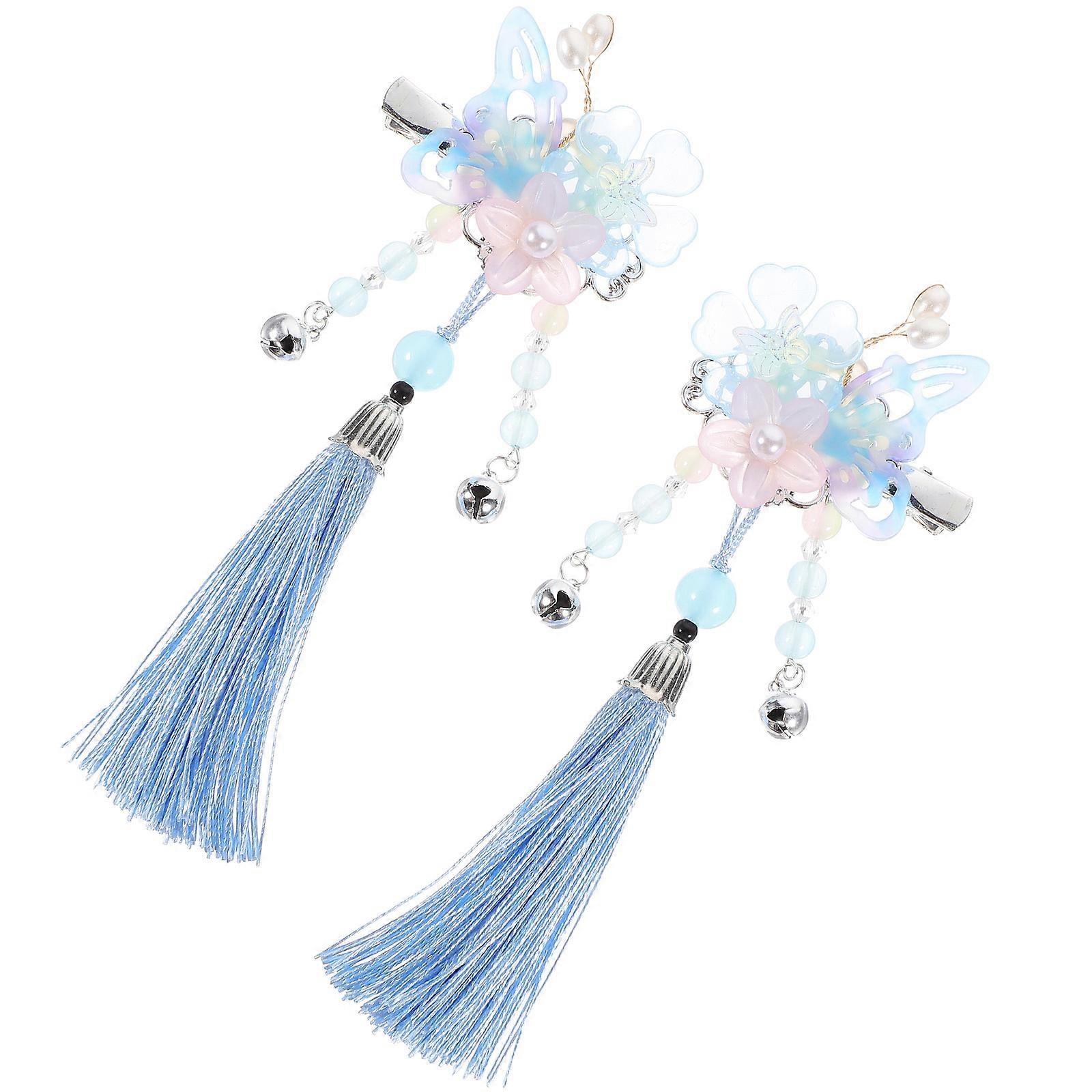 Craftsmanship Highlighted Hair Clips Complementing Asian Fashion