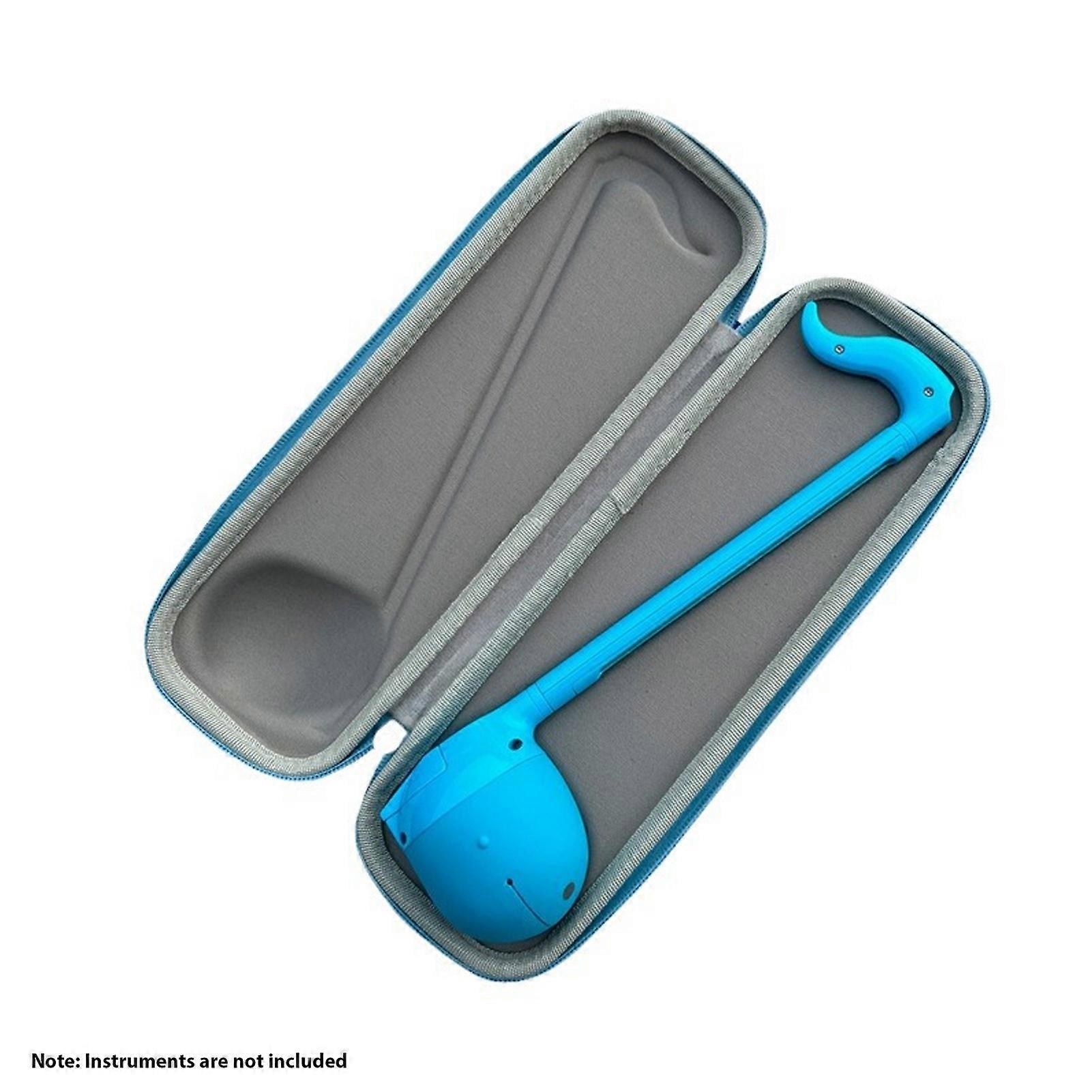 Portable Storage Case Compatible with Otamatone Japanese Electronic Musical Instrument Bag Shockproof for Otamatone Regular Size 360-degree Double Zi