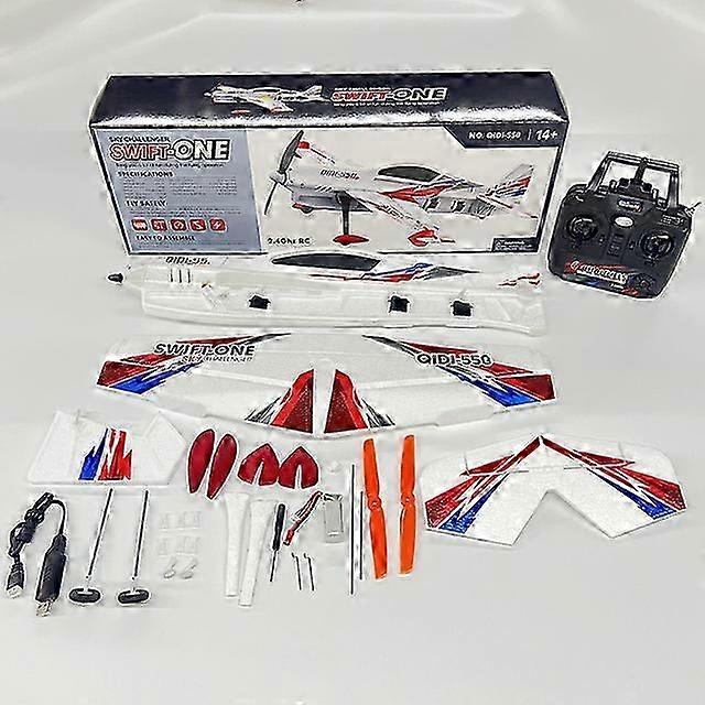Remote Control Aircraft with 2.4G Technology, Brushless Motor, and 3D Stunt Capabilities, EPP Foam Design, Ideal Toy for Kids.