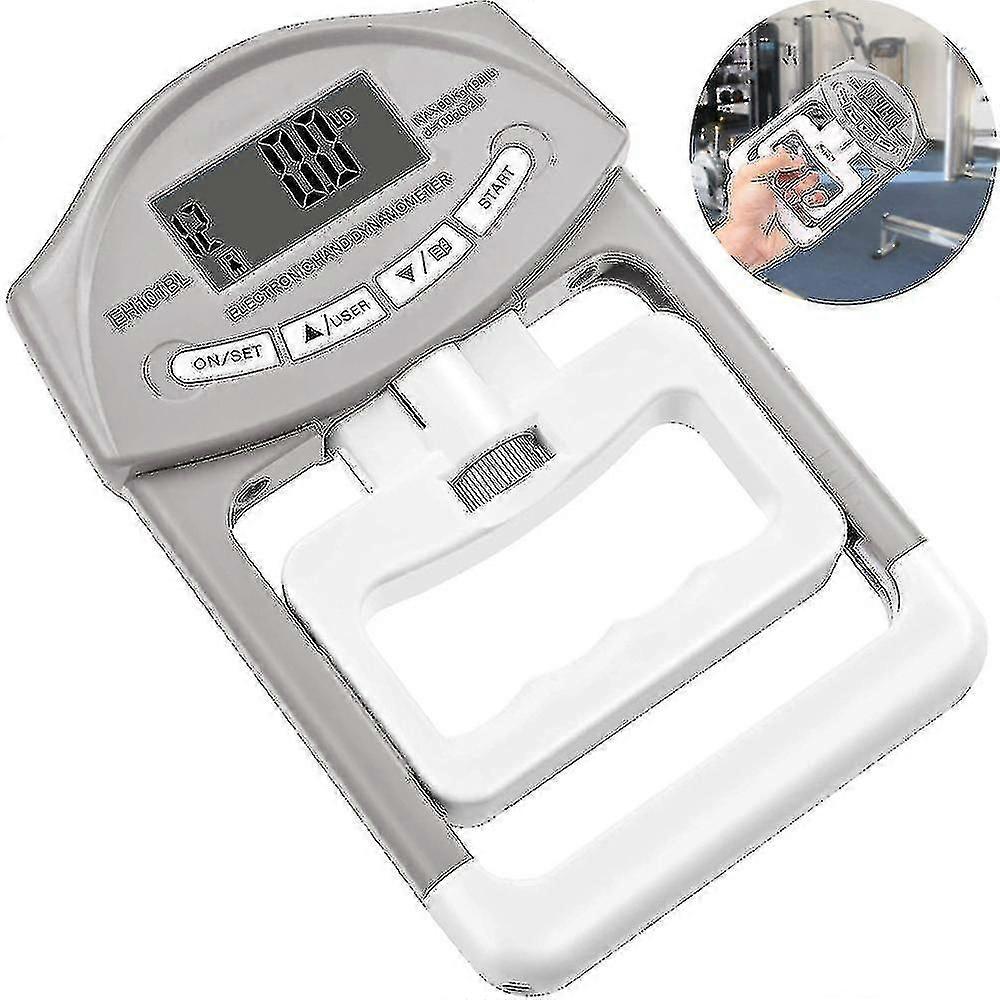 Digital Hand Dynamometer Grip Measurement Meter Auto