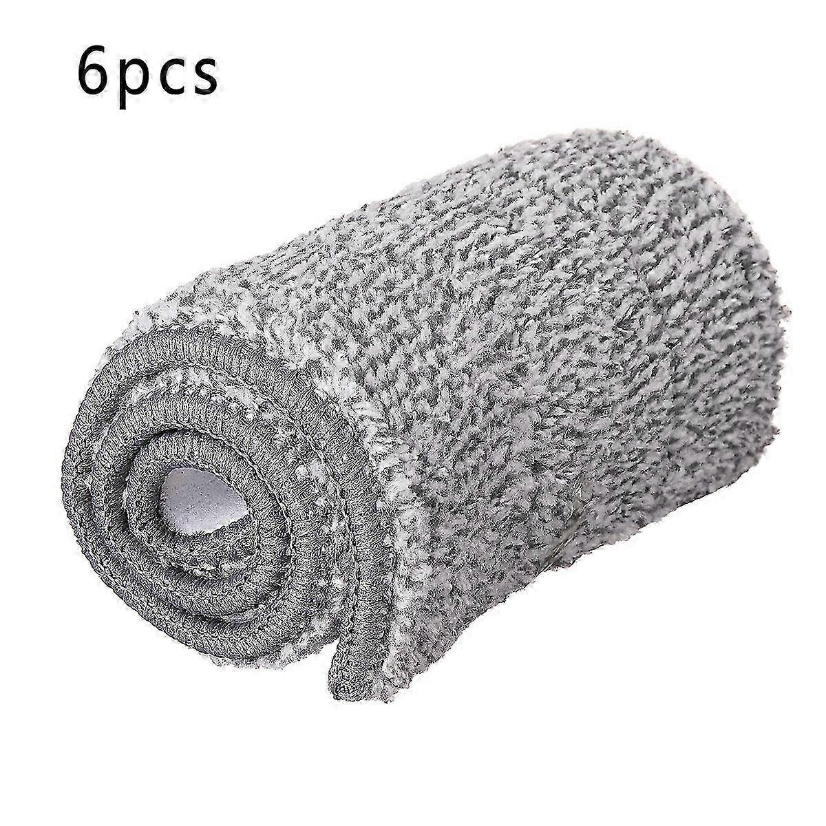 CLEANmaxx 2-Pack Gray Mop Pads for Easy Mop System with 2-Chamber Bucket