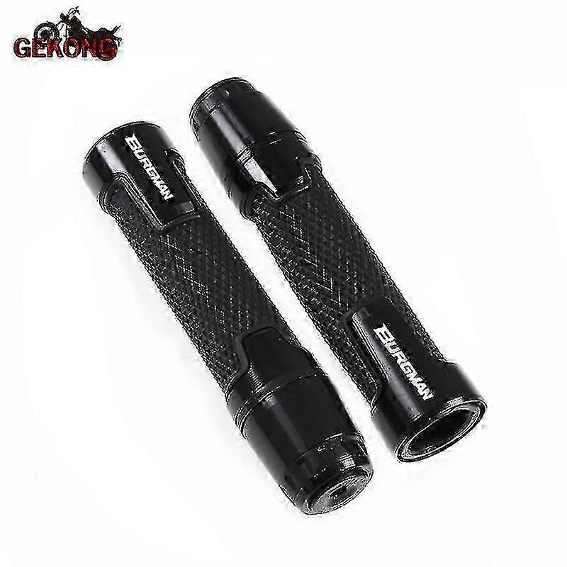 Suzuki Burgman 125 200 250 400 650 Μοτοσικλέτα 7/8" 22mm Λαστιχένιες λαβές τιμονιού Άκρο