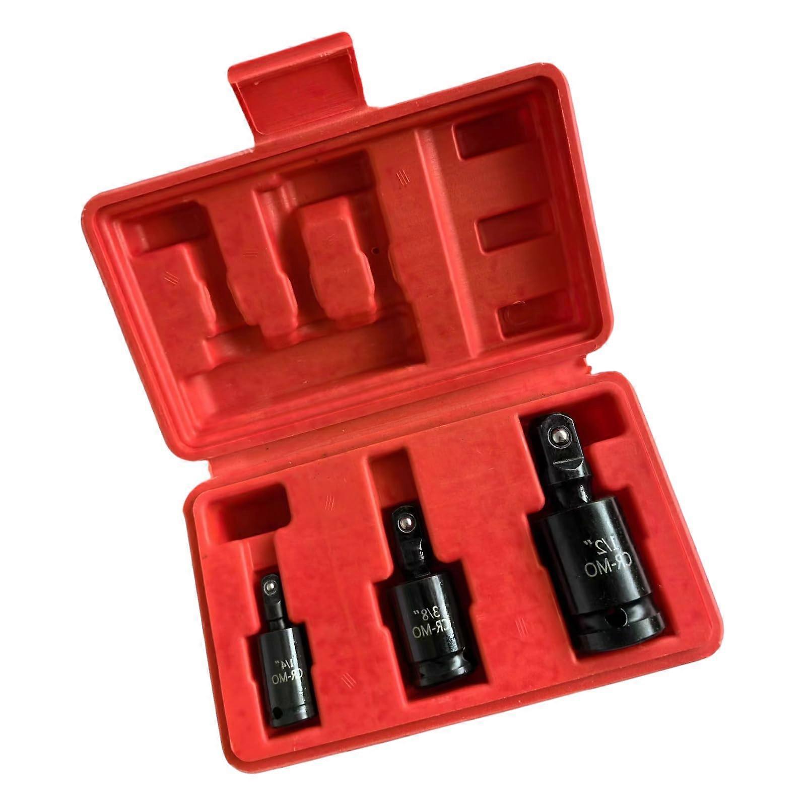 6pcs Socket Wrench Socket Wrench Adapter Set 1/4 1/2 Inch 3/8 3/4 Ratchet Wrench Set Pneumatics Socket Adapter Tool Ref: 4477