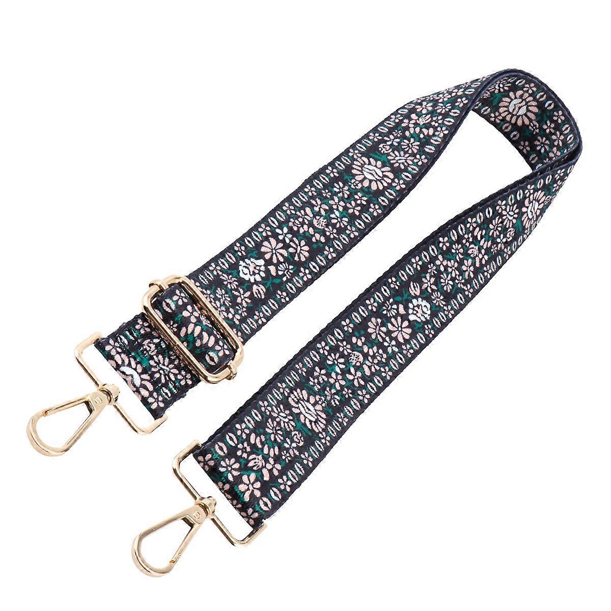 Shoulder Bag Strap Replacement Bag Accessory Adjustable Length Sturdy and Durable Black 4x150cm 1Pc