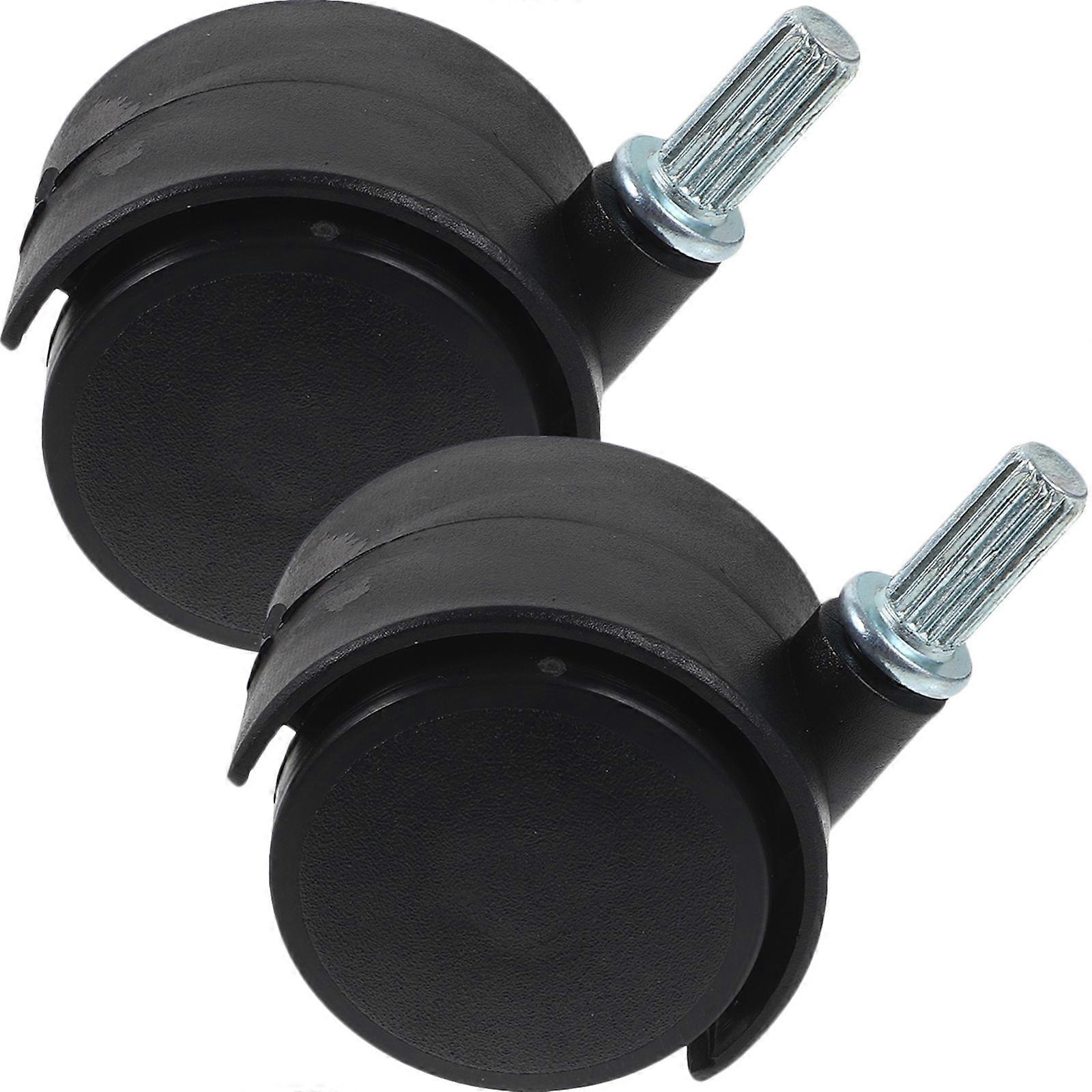Trolley Replacement Wheels Caster Wheels For Factory Use Easy Installation 2Pcs