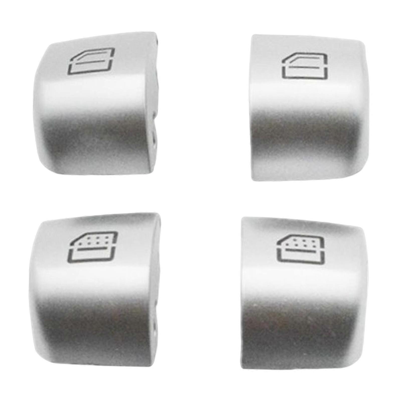 4x Window Switch Button Cover Window Switch Cap for Maybach S400