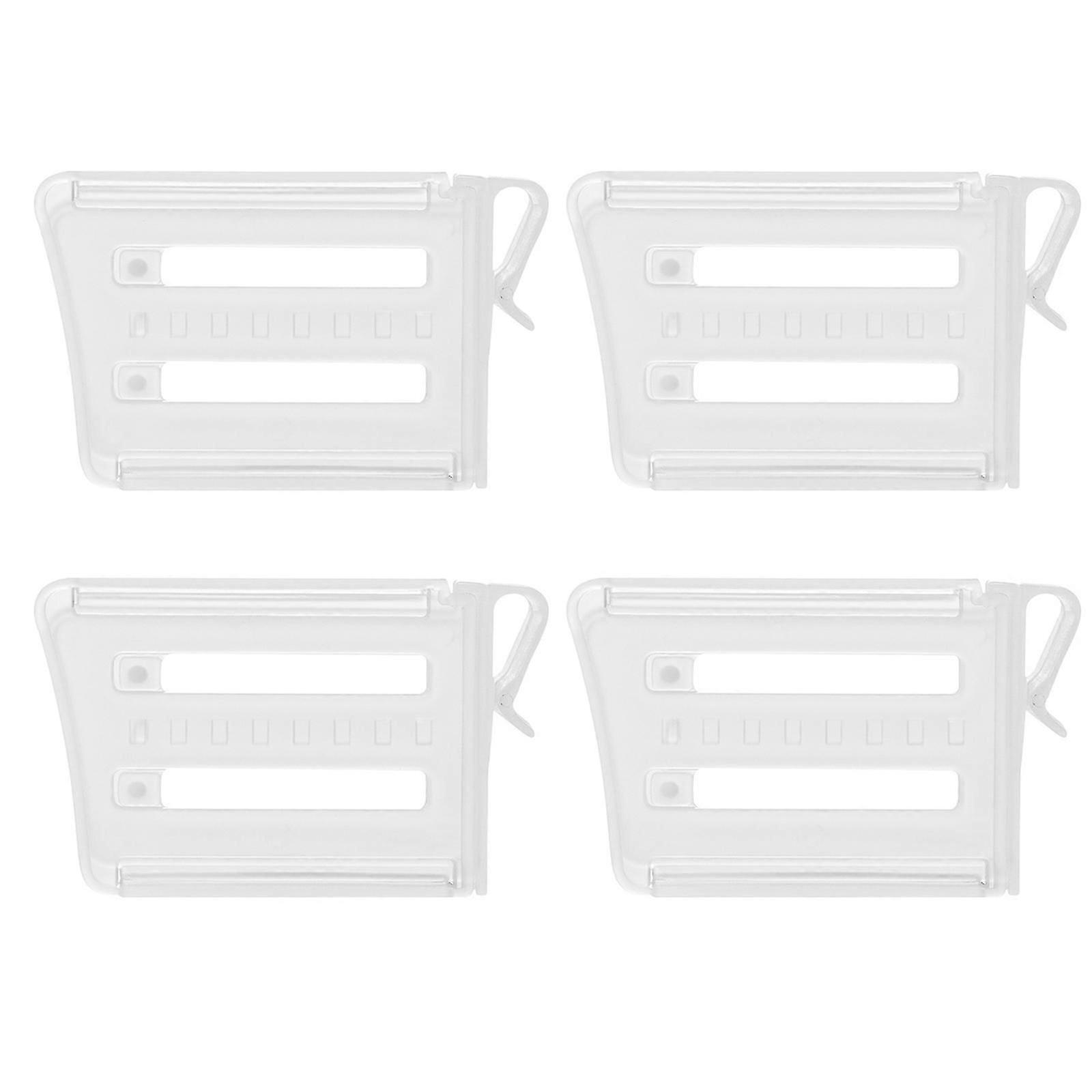 Convenient Fridge Storage Divider Space Saving Fridge Rack Expandable Shelf Sorting Board for Fridge Side
