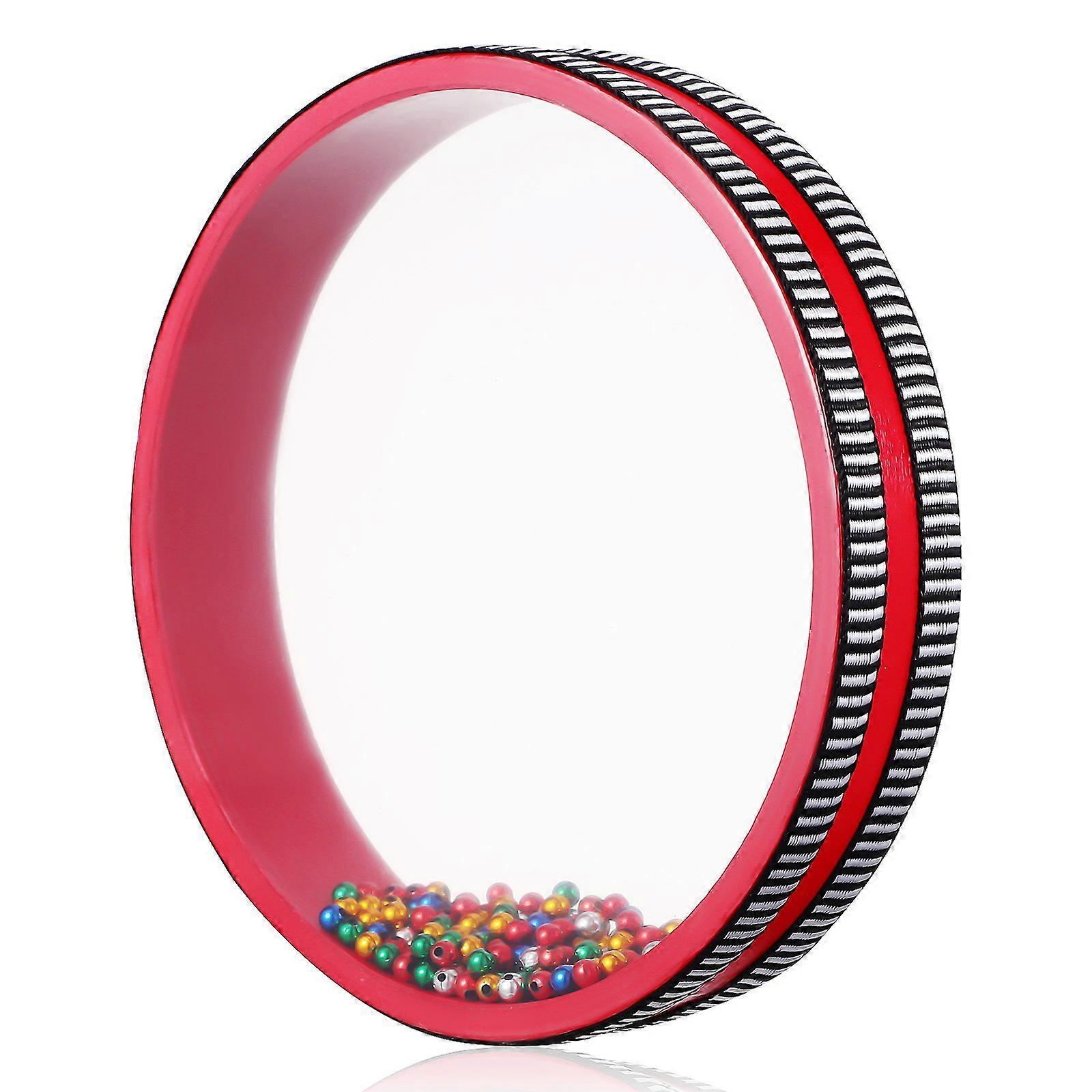 Wave Bead Ocean Drum Wave Sound Drum Percussion Wave Drum Tragbares Instrument mit Metallperlen
