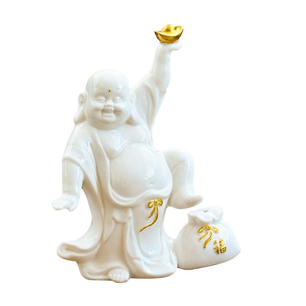 Statue Ceramic Incense Stick Stand Chinese Style Home Ornaments For Tea Table 1Pcs