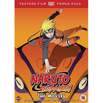 Naruto - Shippuden Movie Trilogy DVD (2013) Hajime Kamegaki cert