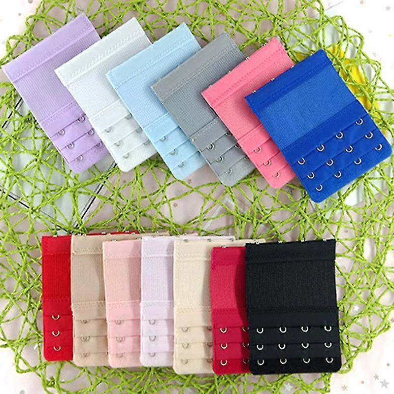 1PC Bra Extenders Buckle Extension 3 Row 4 Hooks Bra Strap Extender Women Intimates Lengthened Bra Hook Extenders