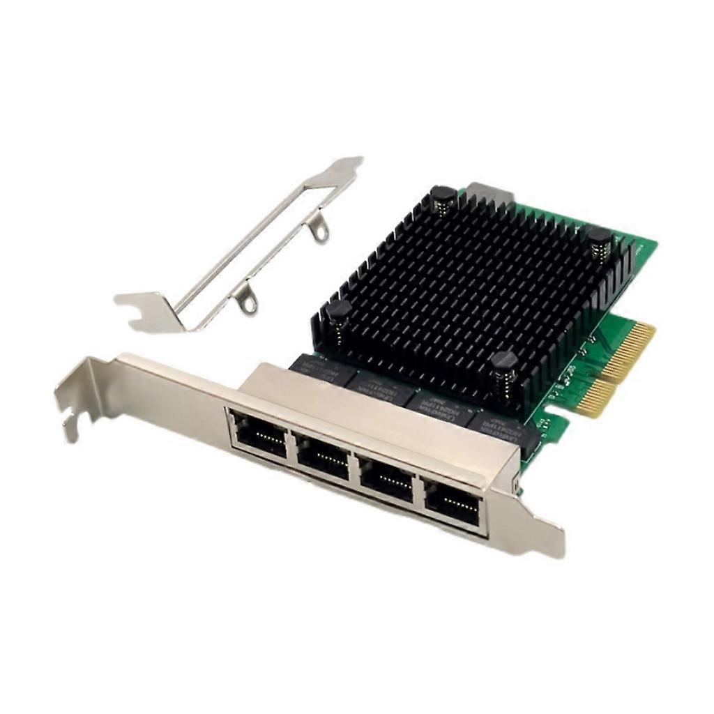 PCI-E X4 2,5 Gbit/s Gigabit-Netzwerkkarte RTL8125B 4-Port-Ethernet-Netzwerkkarte Desktop-Server-Adapter.