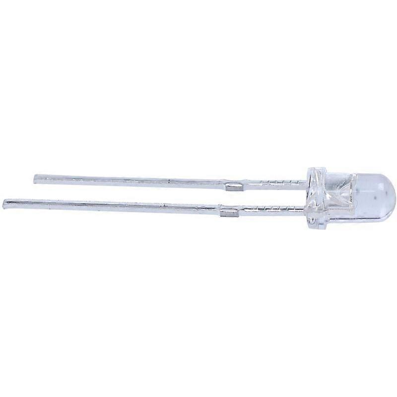 40 Pcs 3mm White LED Lights DC 2.5V-3V