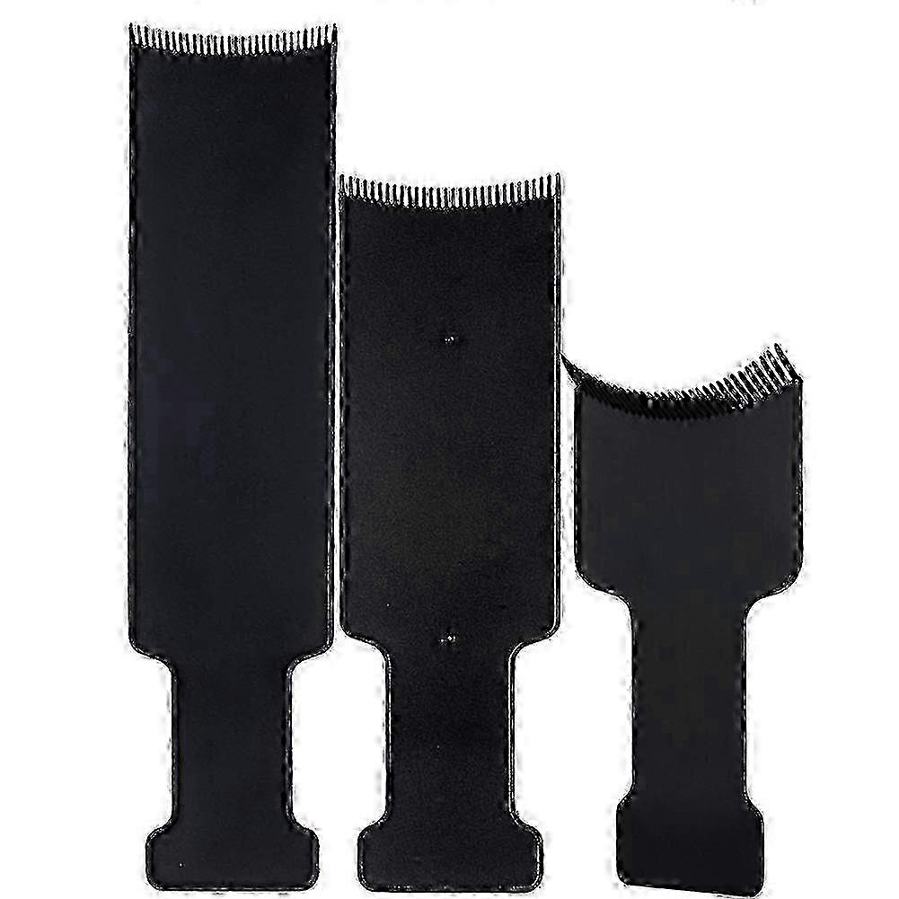 3er-Pack Haarfarbenbürstenkamm - Salon Styling Tool (S/M/L)