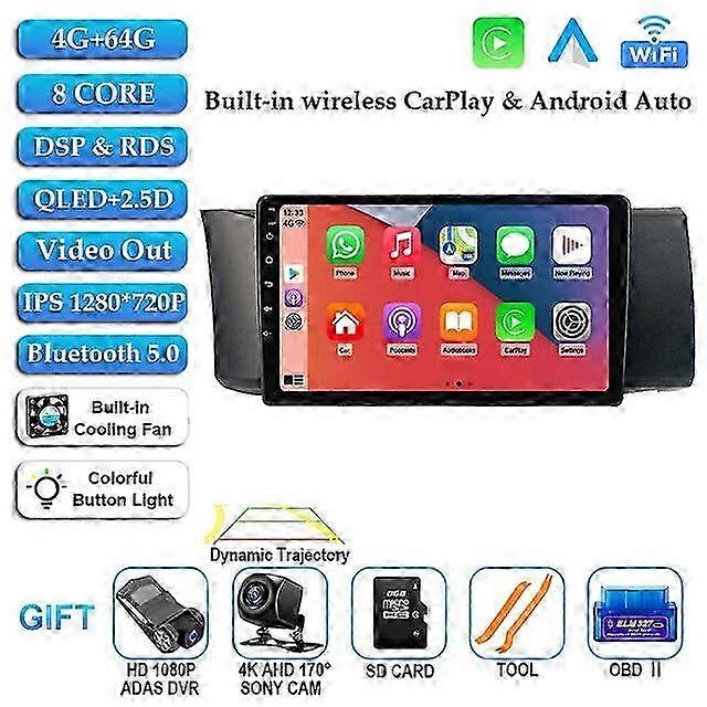 1280*720P Android 12 Car Multimedia System for a Certain Brand Vehicle Model GT86 GT 86 Subaru BRZ from 2012 to 2016 with HIFI 360 Camera, R