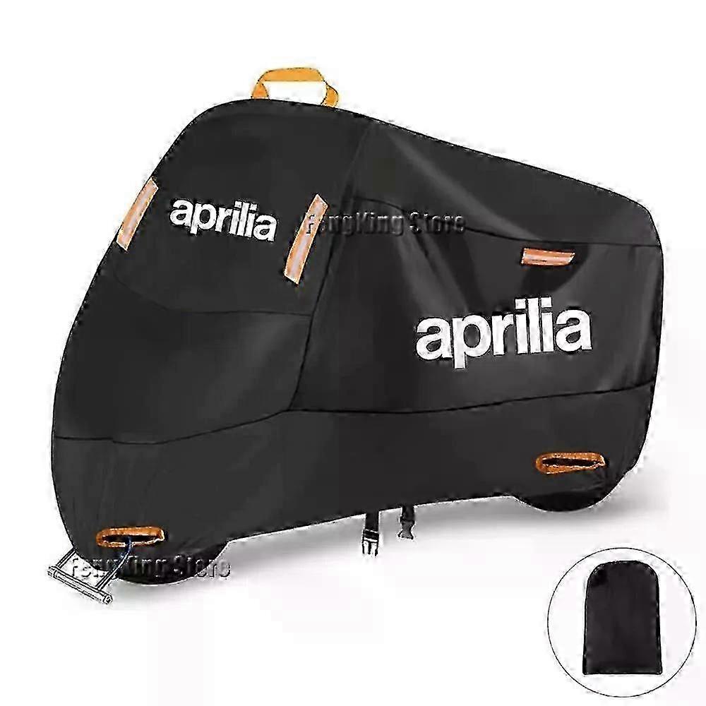 Waterproof Outdoor Scooter UV Protective Rain Cover Compatible with Certain Motorcycle Models including RSV4, RS660, RS4, RS125, Tuono V4, a