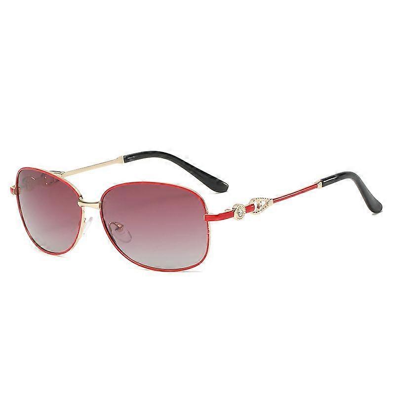 Women's Polarized UV Protection Round Sunglasses