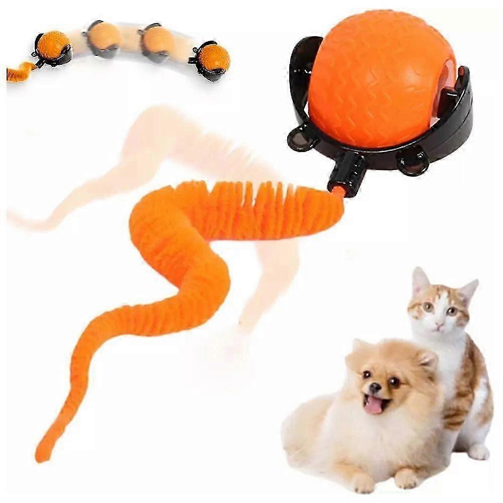 Interactive Rolling Cat Toy Ball, Self Rolling Dog Ball Interactive Cat Toys