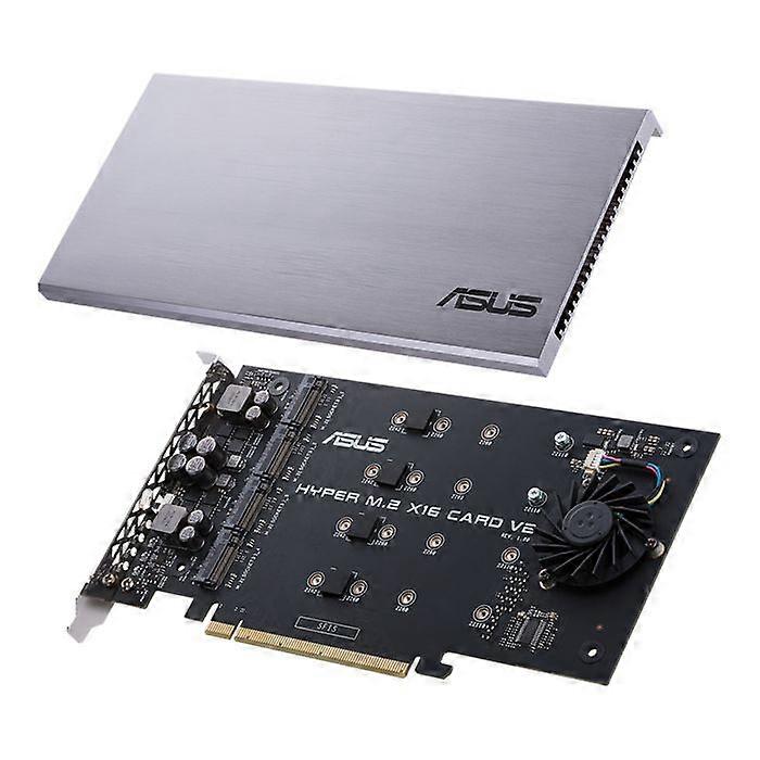 Controller - ASUS - SCHEDA HYPER M.2 X16 V2 - PCIe x16 - 128 Gbit/s - 4 porte M.2