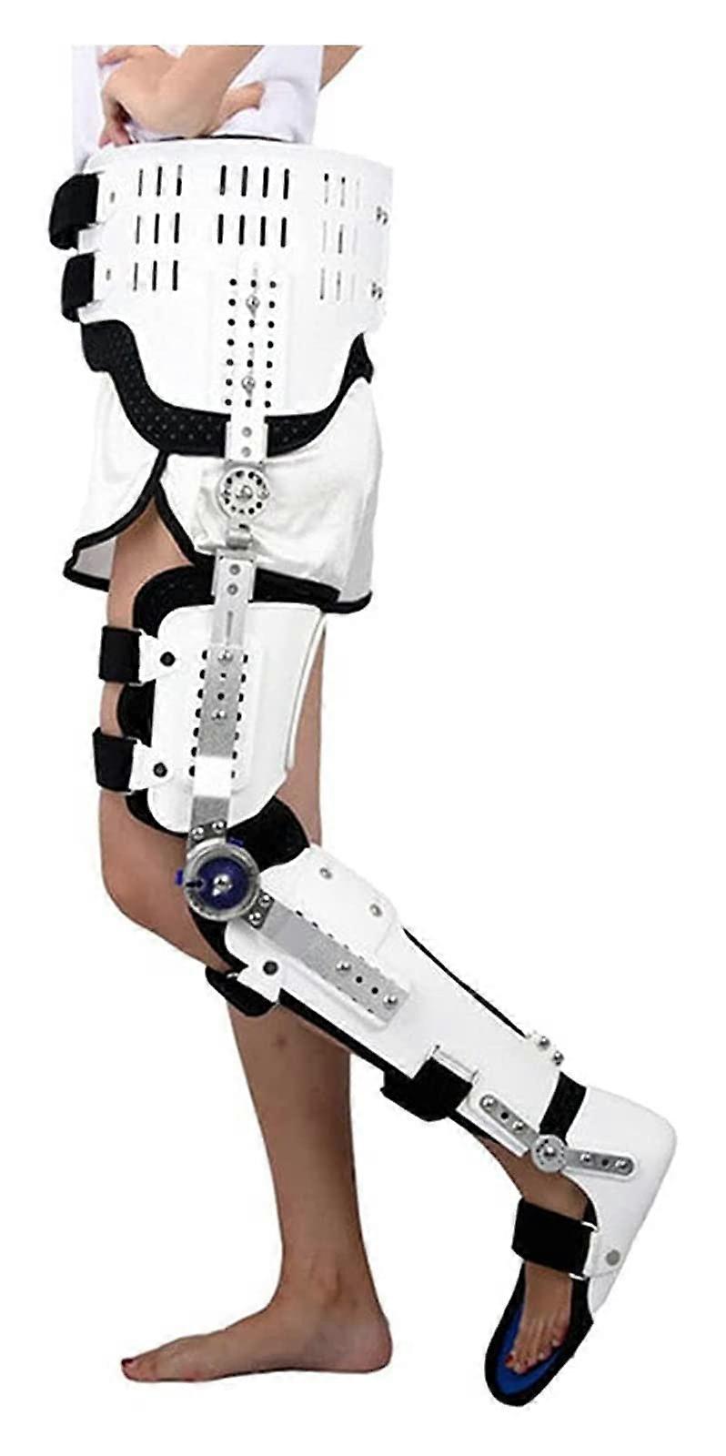 Fixed Brace for Femur Fracture 22.7.12 (Color: Left)