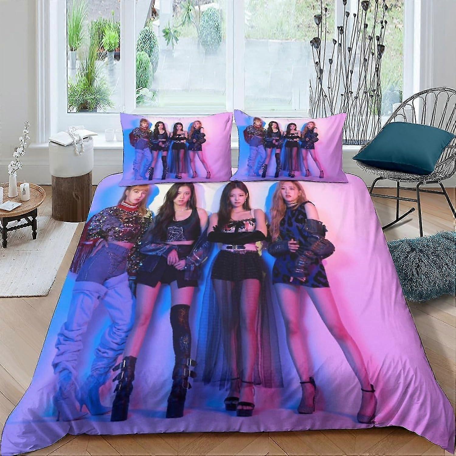 Bedding Set Duvet Cover Set for 3D Printed 3 Pieces Soft Breathable Comforter Cover with Pillowcases King Suitable for Certain Brand