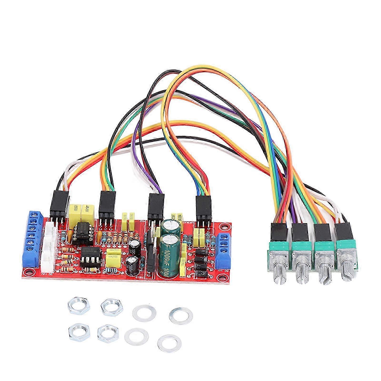 Preamplifier PCB Volume Control Board Power Amplifier Module with Treble Midrange Bass Tone Controls