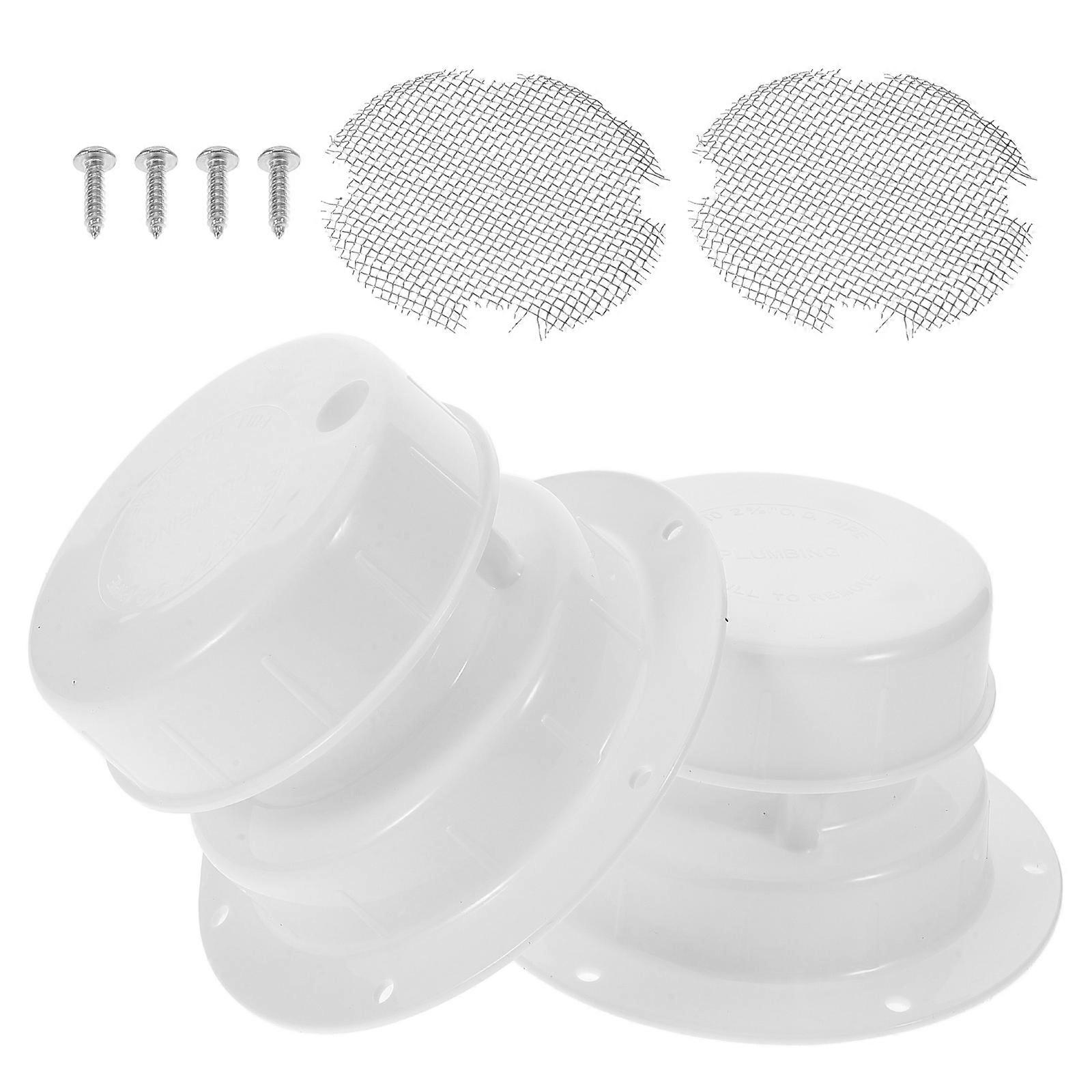 Rv Plumbing Vent Caps Rv Sewer Cap Vehicle 13.50X13.50X8.00CM Promote Ventilation 2Pcs