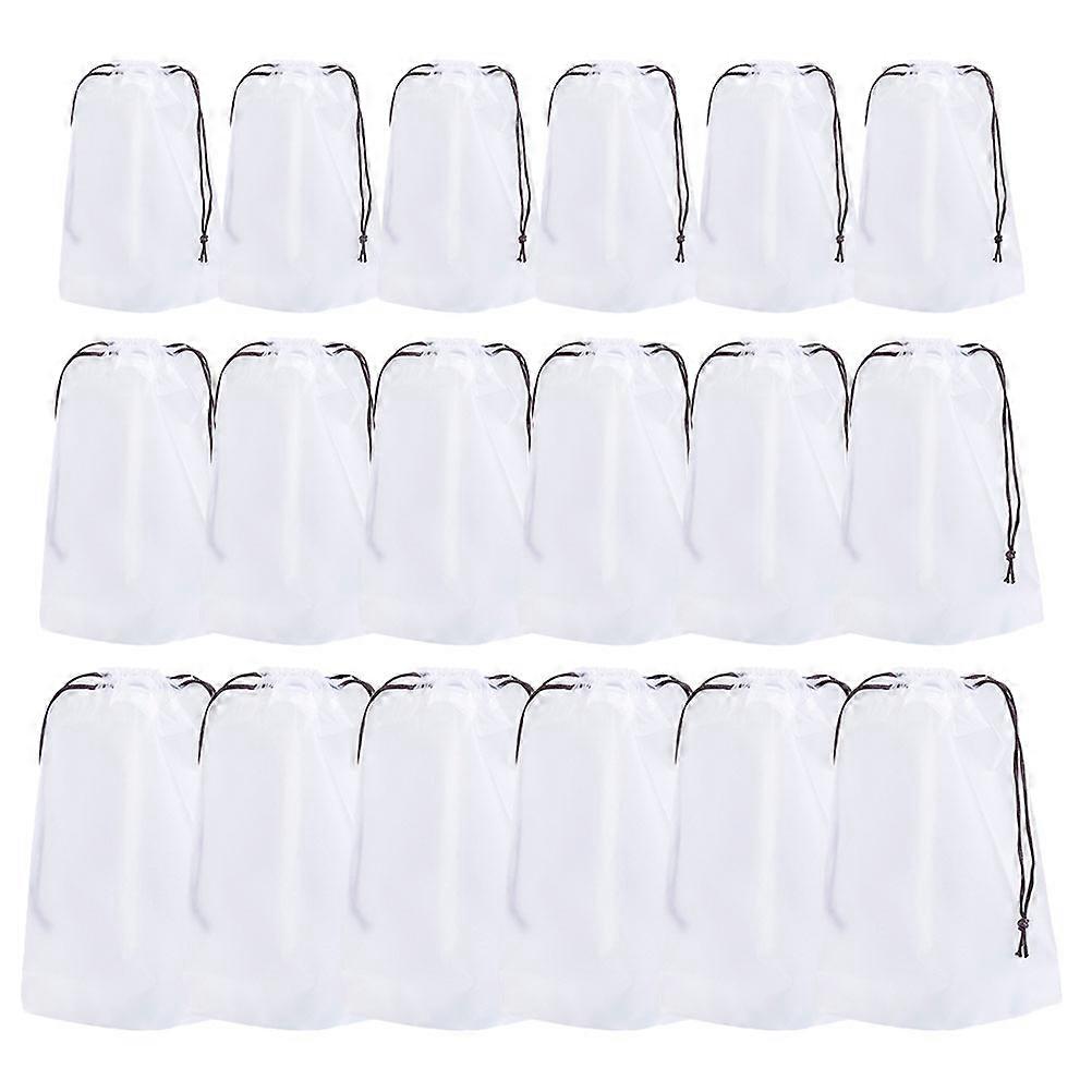 18PCS Drawstring Bags for Gym, Travel & Organization – Durable PE Material for Clean/Dirty Item Separation