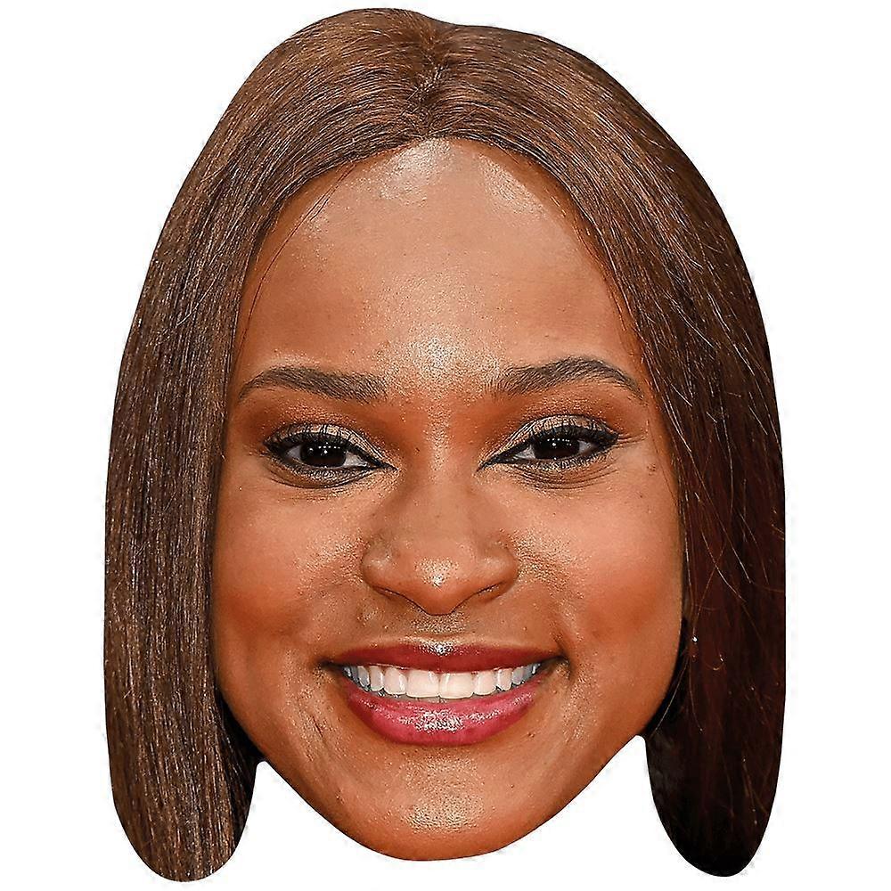 Rebeca Andrade (Smile) Celebrity Mask, Flat Card Face