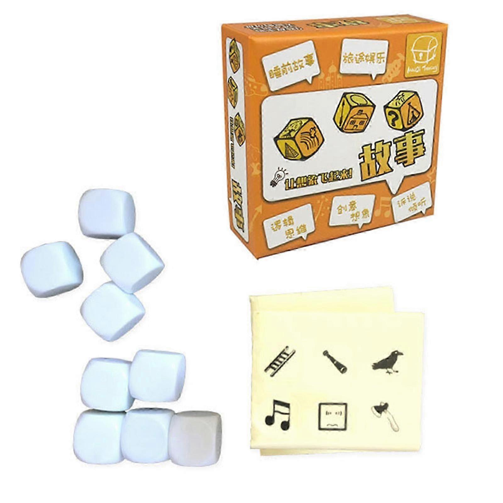 Happy Story Cubes Set - Multifunctional Dice for Creative Storytelling