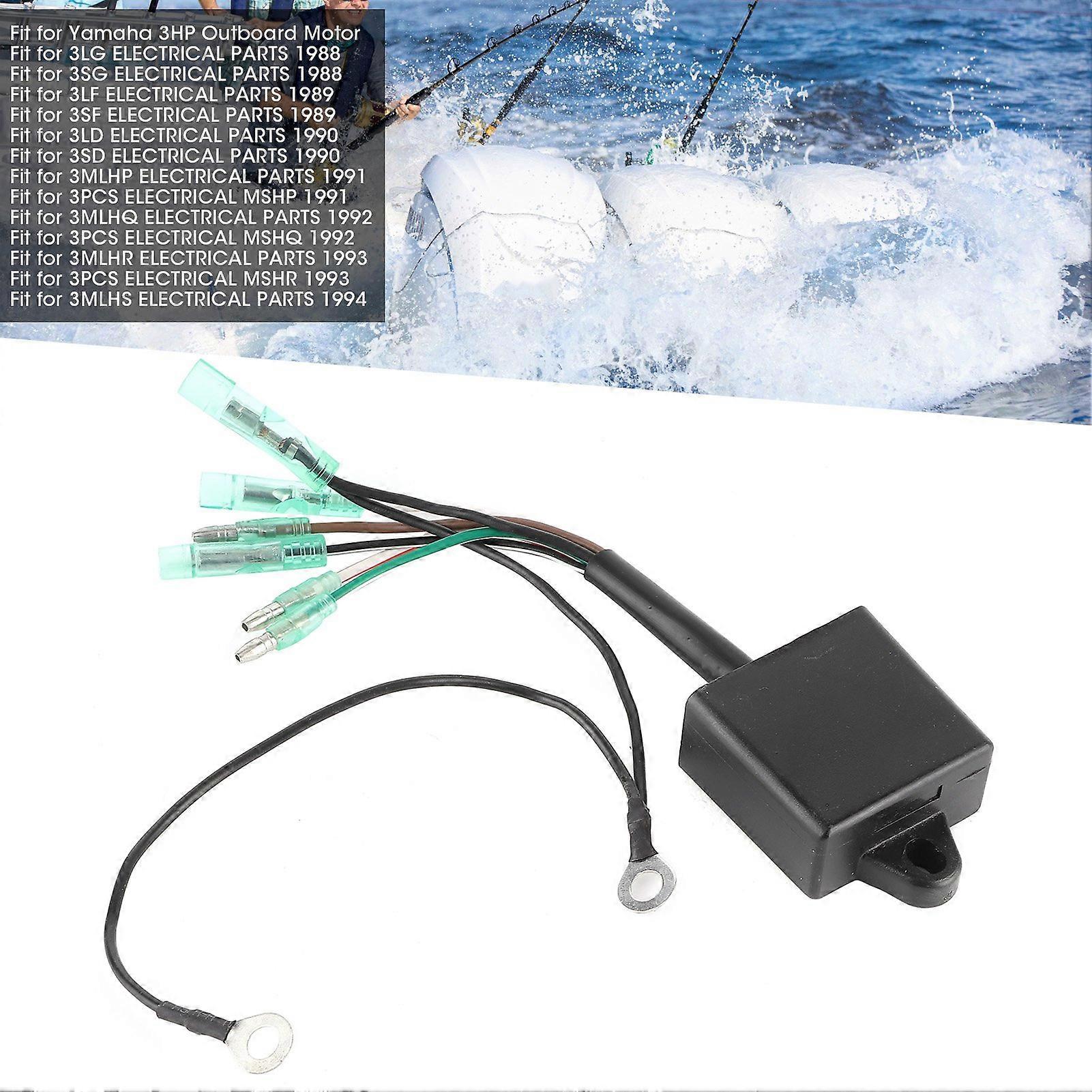CDI Unit Assy Boat Engine Accessory 6L5‑85540‑M0‑00 Fit for Yamaha 3HP Outboard Motors