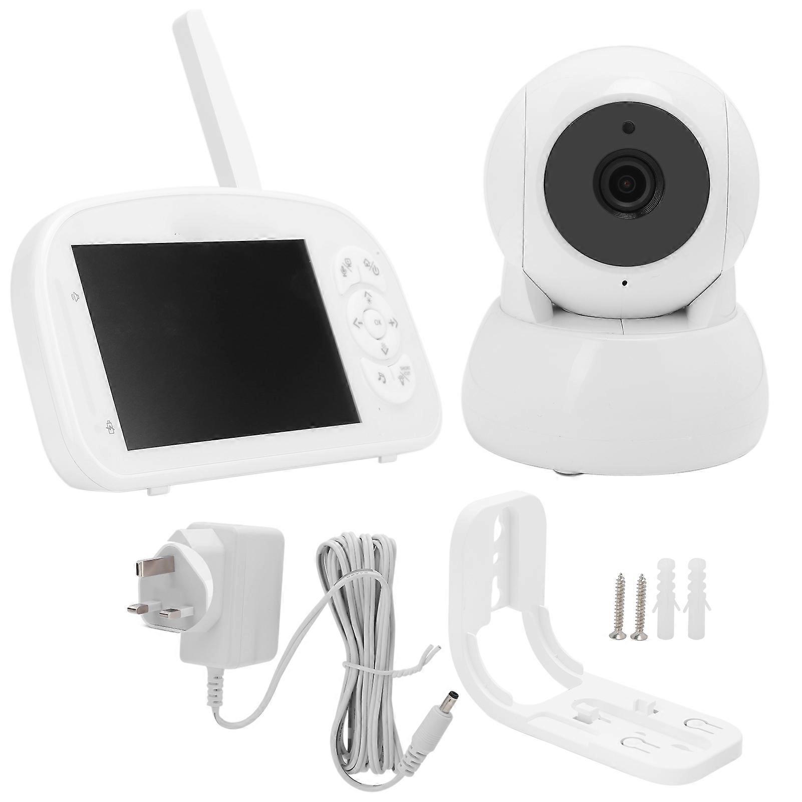 High Definition Wireless Security Camera Temperature Display Music Function Baby Monitor 110‑240V