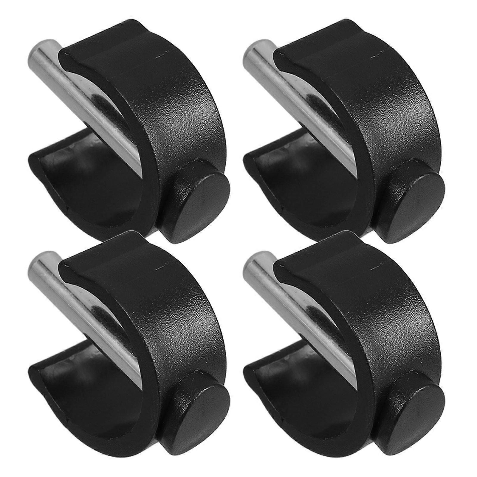 4 Replacement Pin Lock Clips for Walking Canes & Crutches – Durable, Adjustable, Easy Assembly Antislip Latch Clamps