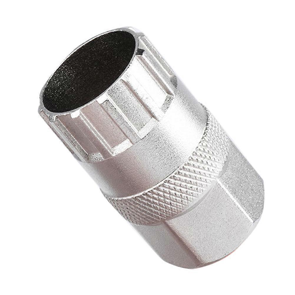 Flywheel Installation Socket Freewheel Removal Tool Durable Cycling Accessory for Bike Repair Easy Handling Workshop and DIY Essential