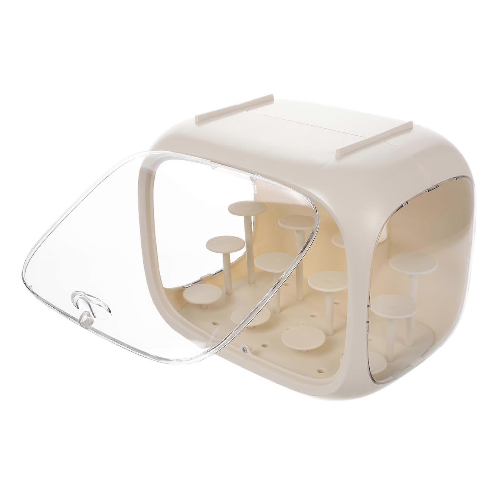 Transparent Doll Display Case for Action Figures and Collectibles, Stackable, Dustproof, Spacious for Larger Collections, Durable and Protective.