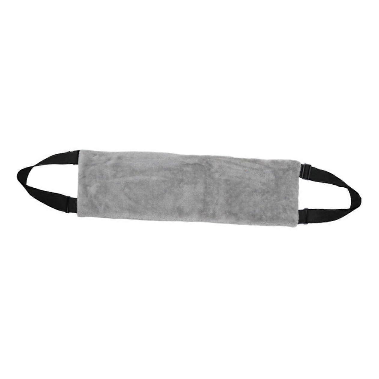 Dog Support for Rear Legs, Comfortable Fleece for Dog Rehabilitation, Grey 54.00X14.50X2.00CM