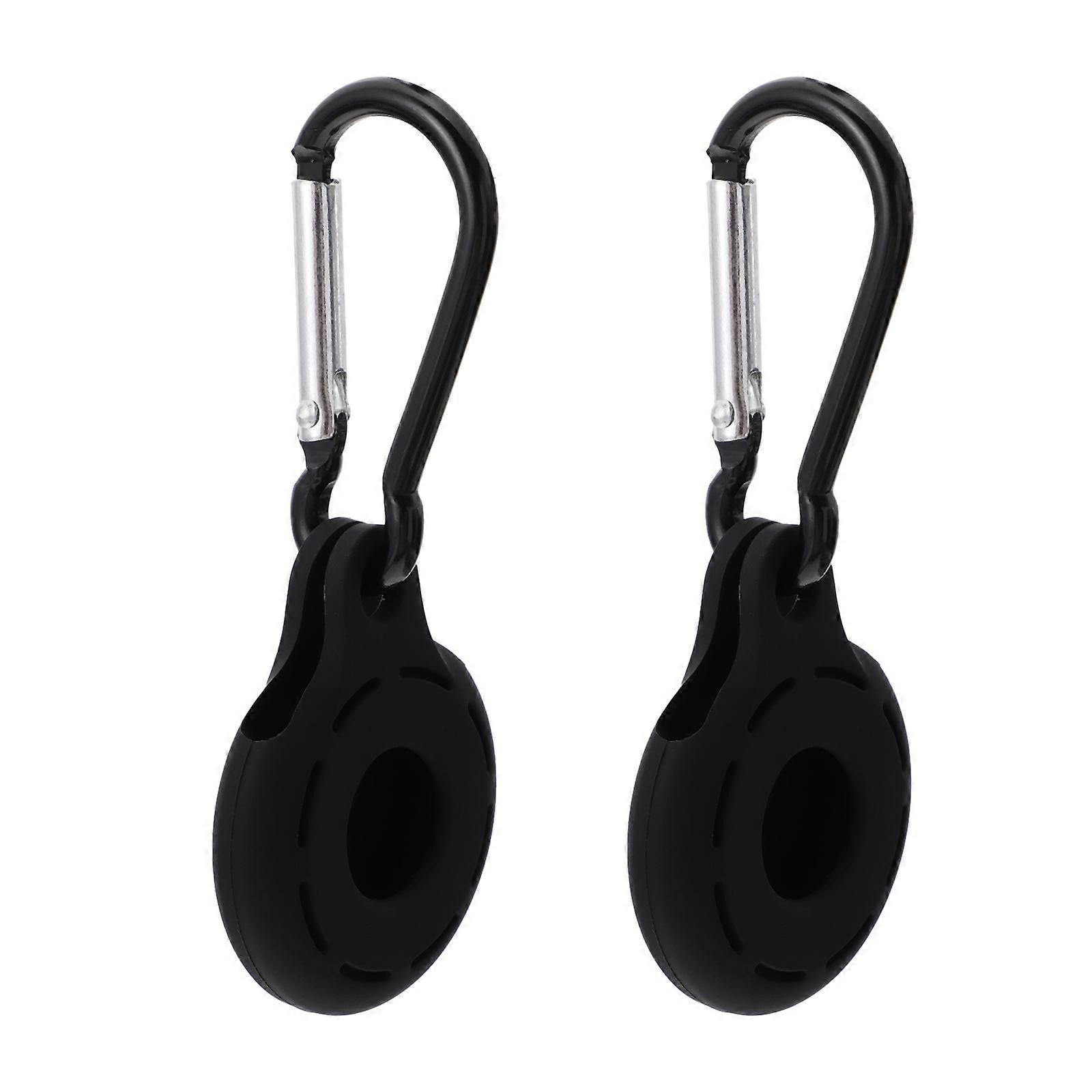 Protective Case Tracer Cover Compatible for Airtag Prevent Breakage Simple Design Everyday Use 2Pcs